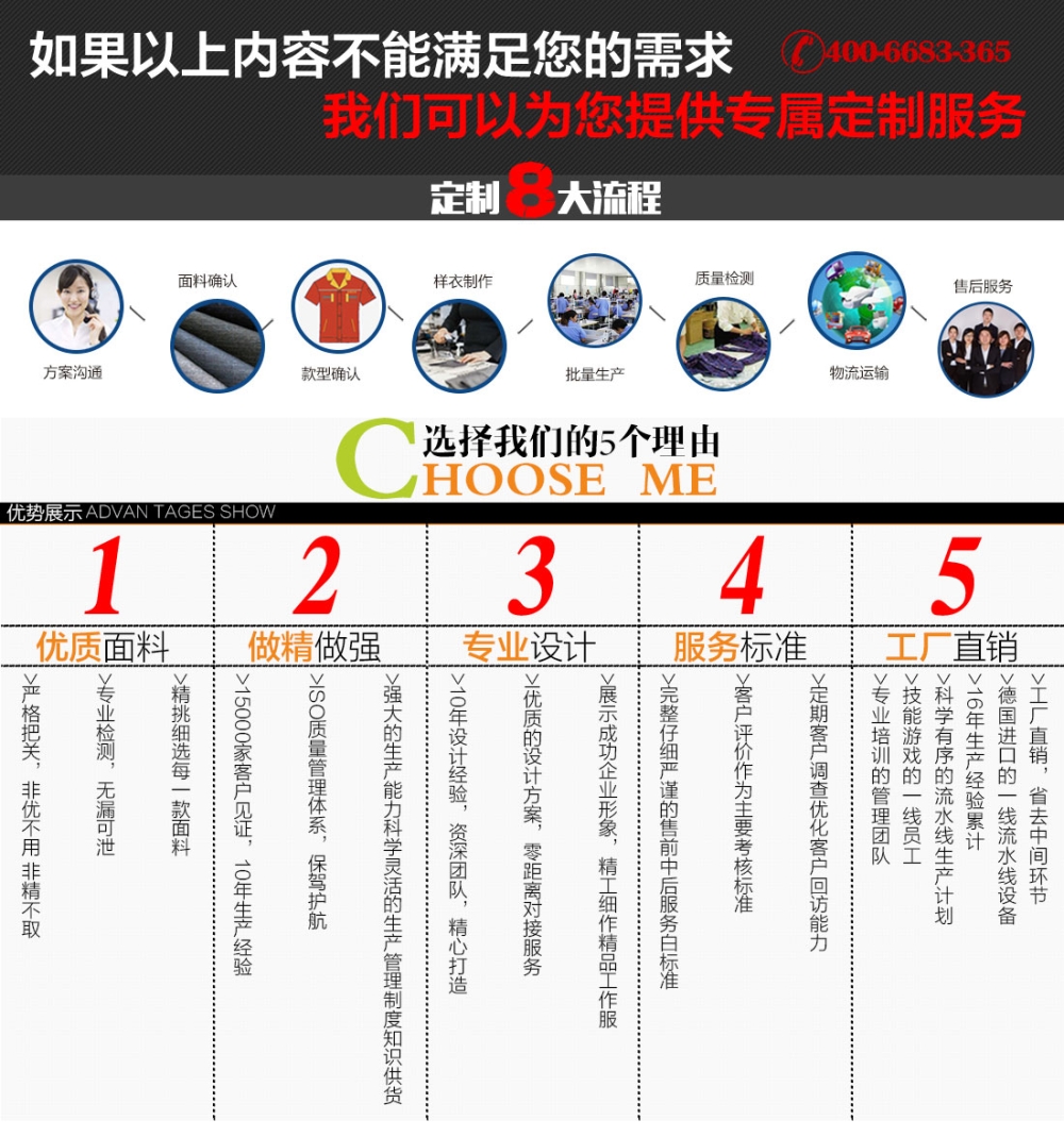 新款短袖工作服