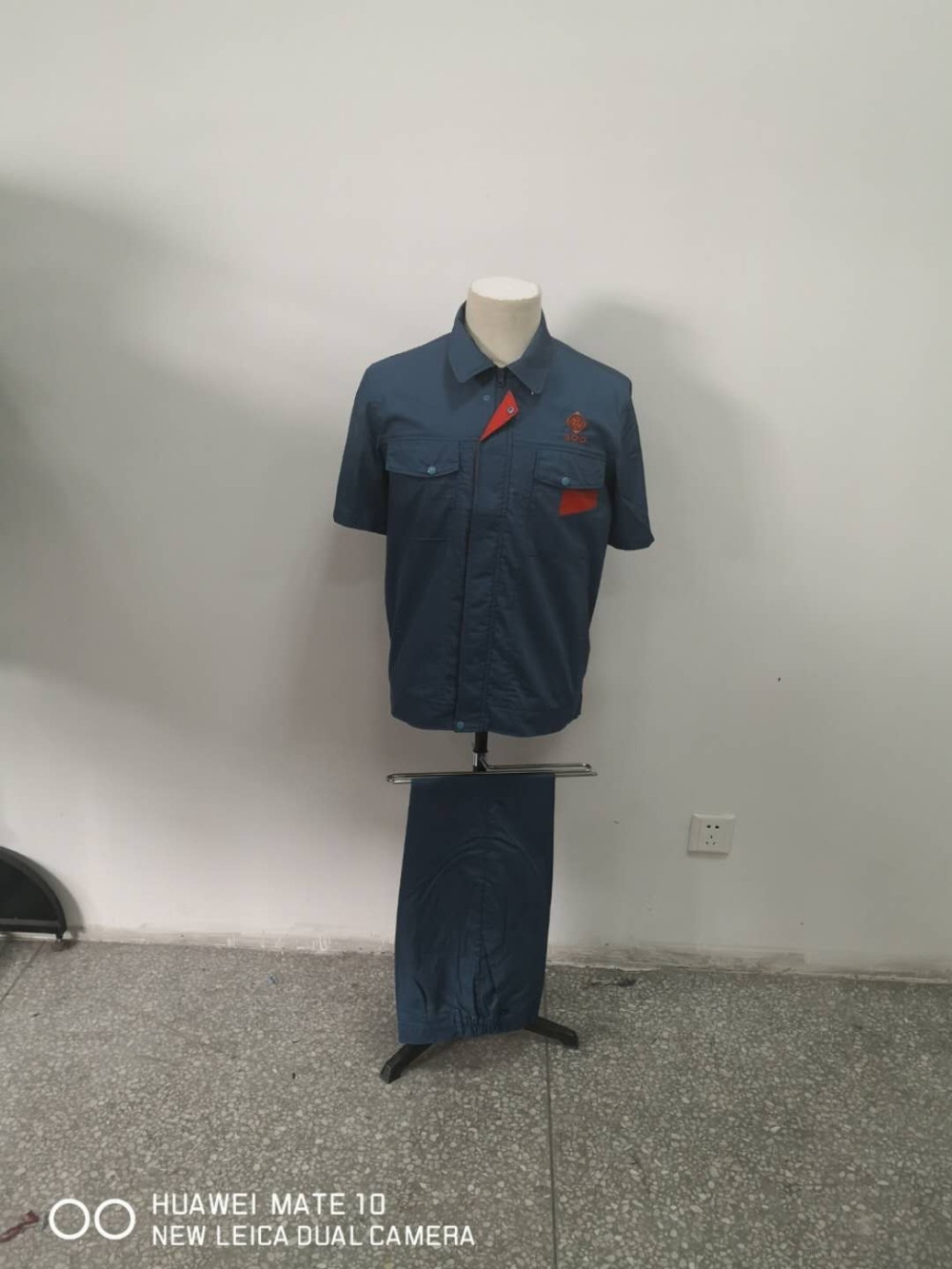 苏州园林短袖工作服