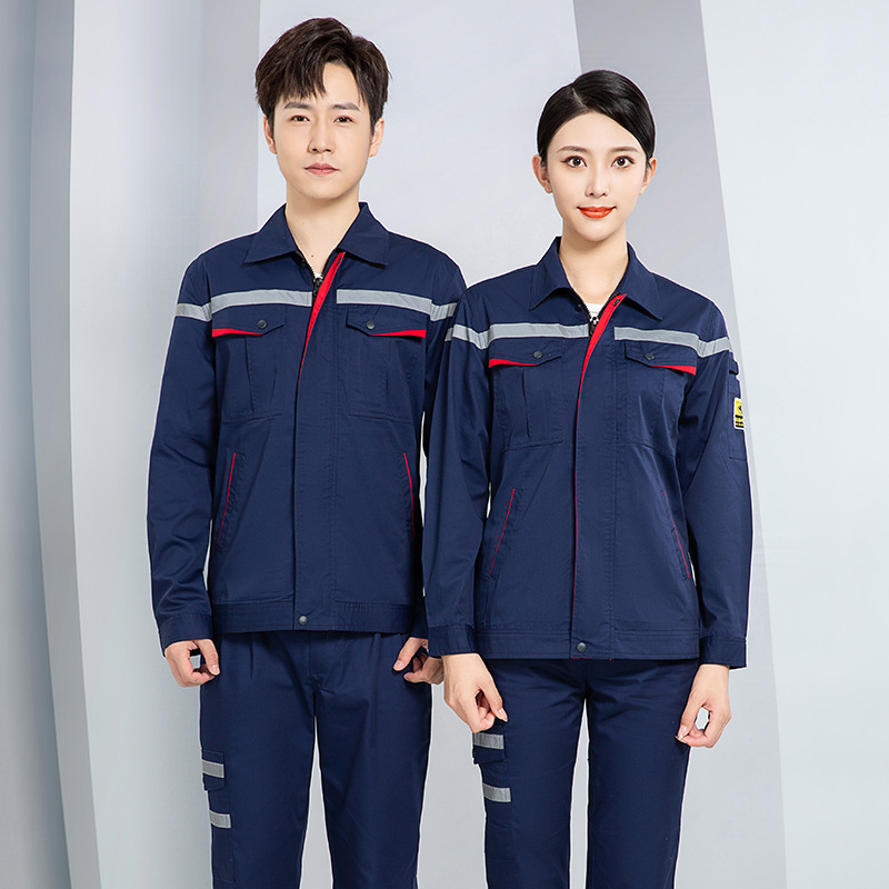 夏季长袖防静电工作服AD947